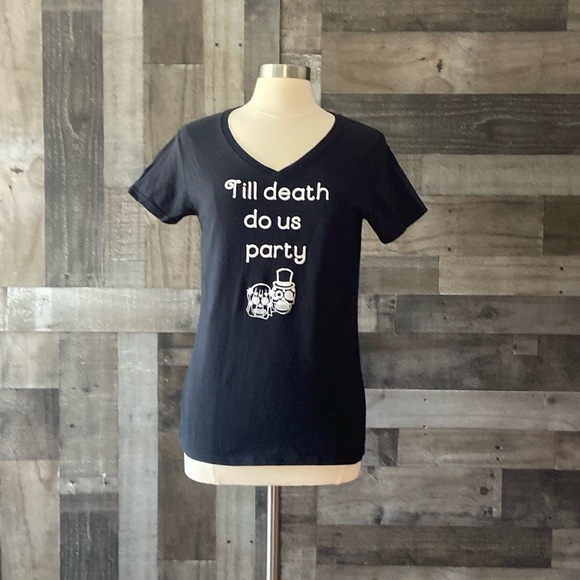 Sugar skull wedding top medium Halloween Dia De Los Muertos whimsigoth witchy - Picture 10 of 10